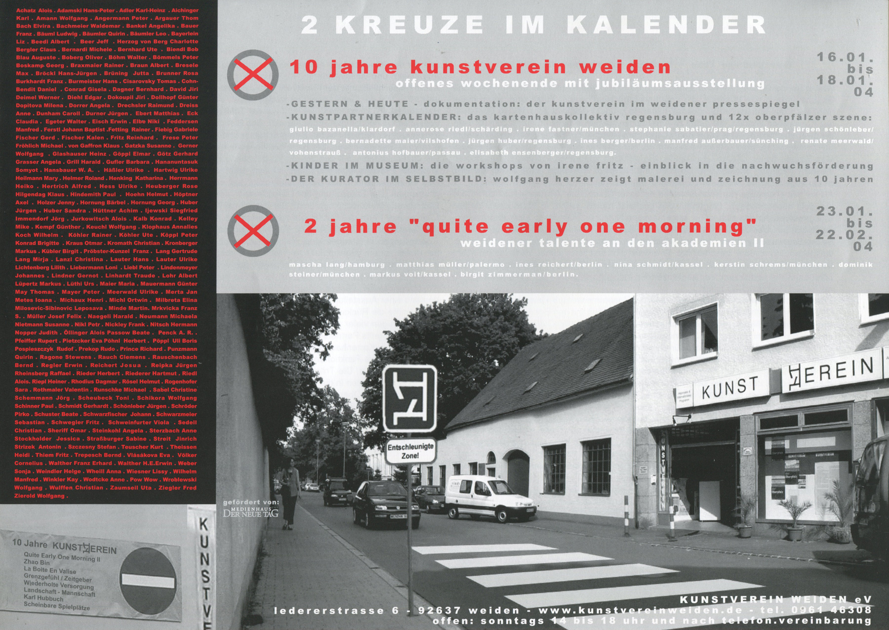 Entschleunigte Zone