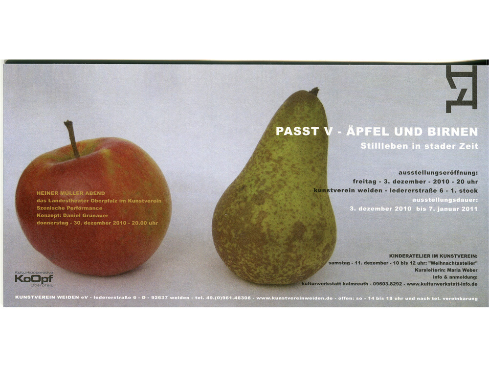 PASST V – Äpfel und Birnen